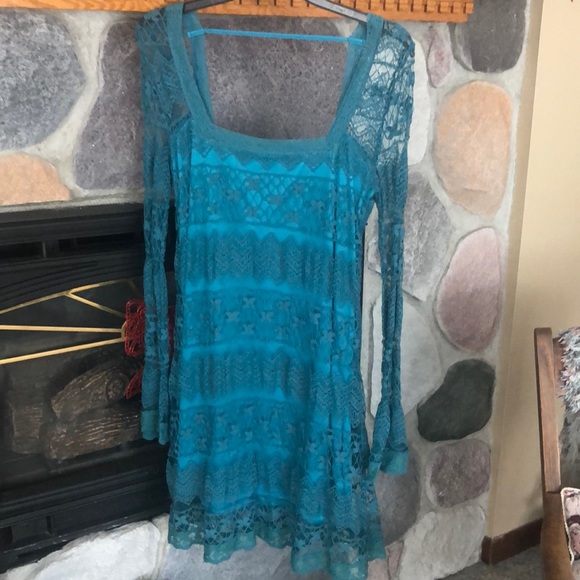 Alya Dresses & Skirts - WORN ONLY ONCE ALYAA TEAL DRESS